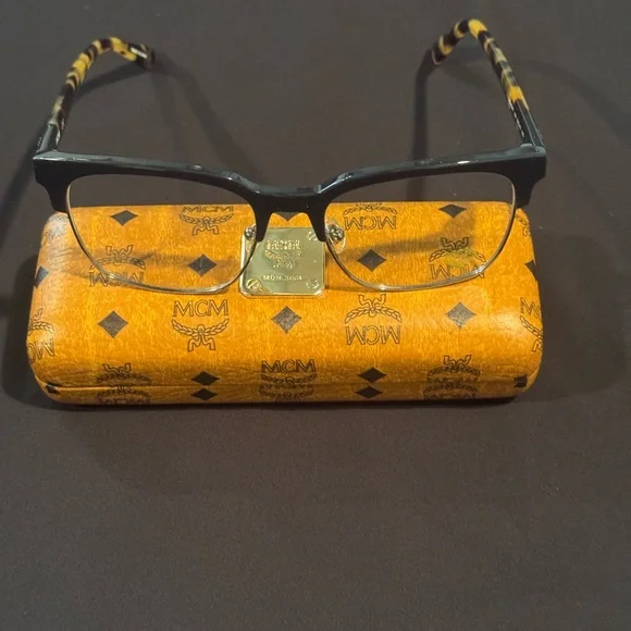 MCM | Accessories | Mcm Black And Orange Glasses With  display picture 2